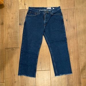 Cutoff Wrangler Jeans